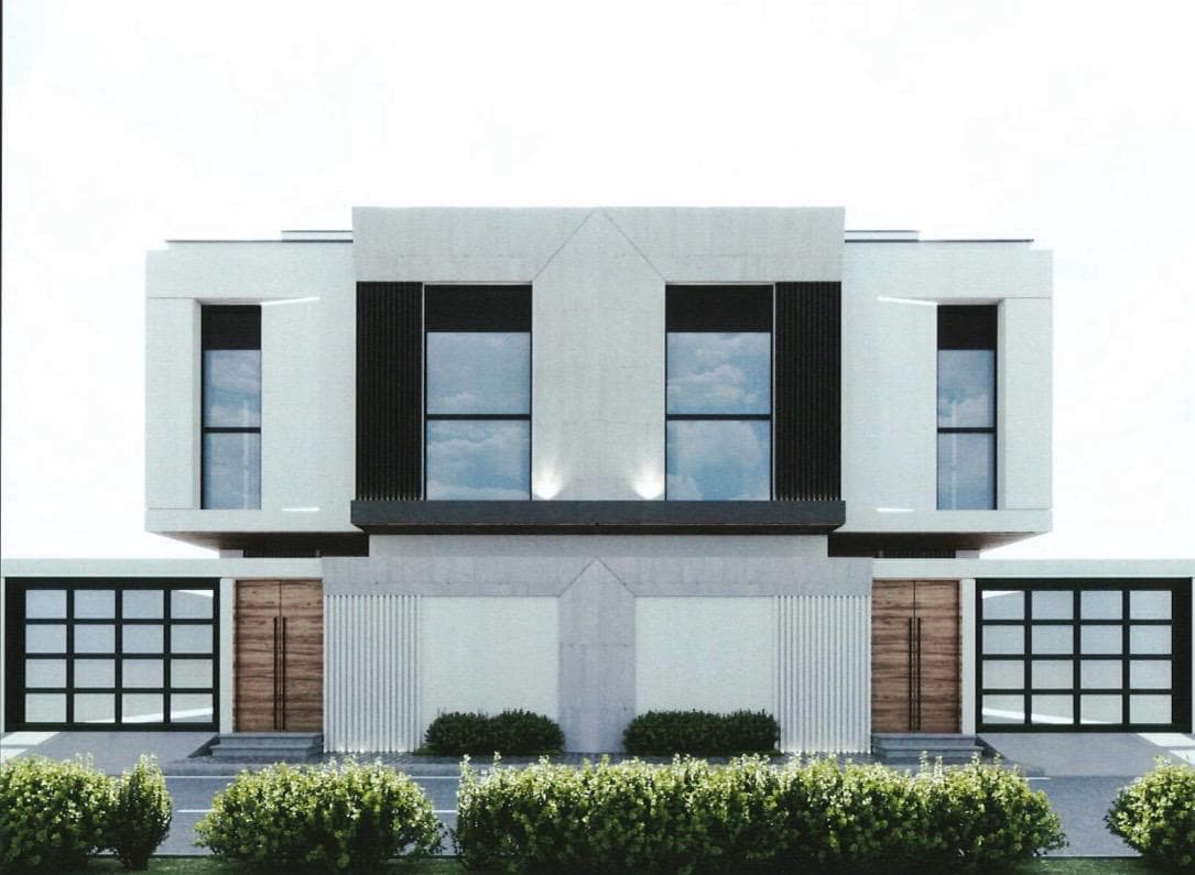 واجهة ثنائية — تصميم معماري عصري