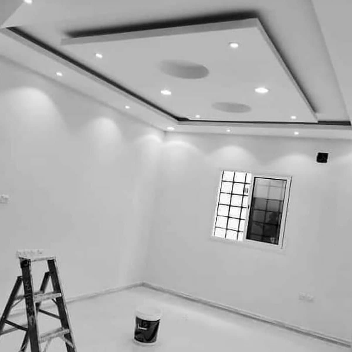 ديكور سقف جبس بورد — غرف نوم